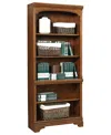Furniture Hawthorne Open Bookcase In Carmel Brown
