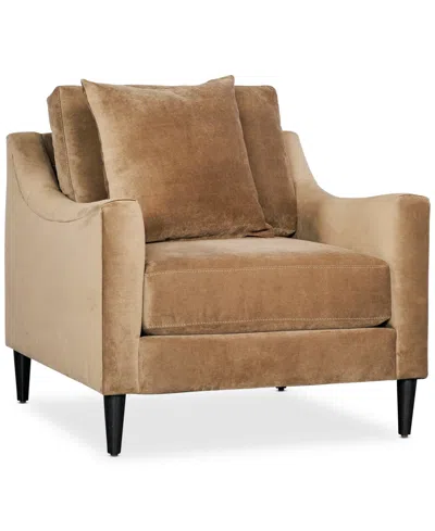 Furniture Iliza 39" Fabric Arm Chair, Created For Macy's In Taupe