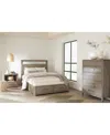 Furniture Intrigue Bedroom 3-pc. Set (queen Storage Bed, One-drawer Nightstand & Chest)