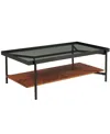 Furniture Lennox Rectangular Coffee Table In Rosewood