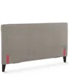 Furniture Mariley Upholstered Full Headboard In Mocha