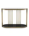 Furniture Of America Athens 42 Steel Frame 1-shelf Sofa Table In Gold