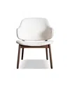 Furniture Of America Beck Boucle Wingback Accent Chair