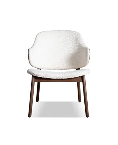 Furniture Of America Beck Boucle Wingback Accent Chair