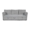 Furniture Of America Bond Upholstered Sofa In Gray