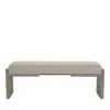 Furniture Of America Foundations Bench In Linen/shale