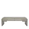 Furniture Of America Foundations Rectangular Cocktail Table In Light Shale