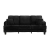 Furniture Of America Furniture Of Americ Kasin Upholstered Sofas In Black