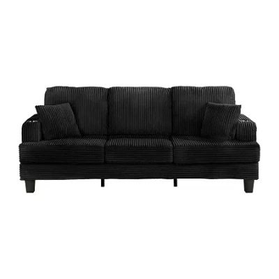 Furniture Of America Furniture Of Americ Kasin Upholstered Sofas In Black