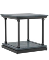 Furniture Of America Grestin 1 Shelf End Table In Blue