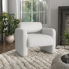 Furniture Of America Raya Accent Chair In White