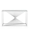 Furniture Of America Sparrow & Wren Selig Console Table In Chrome