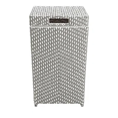 Furniture Of America Tully Outdoor Trash Can In Gray