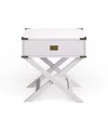 Furniture Of America Nenol X-shape Legs Side Table