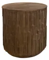 Furniture Viewpoint Round Side Table In Wildwood