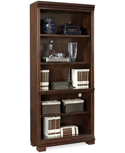 Furniture Weston Open Bookcase In Brown Ale