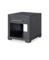 Furniture Westwood Square End Table In Charred Oak
