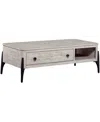 Furniture Zane Cocktail Table In Parchment