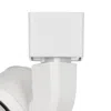 Furnizzeme 10w Integrated Led Track Fixture With Polycarbonate Head, White