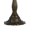 Furnizzeme 2 Bulb Tiffany Table Lamp With Dragonfly Design Shade, Multicolor