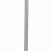 Furnizzeme 3 Way Torchiere Floor Lamp With Frosted Glass Shade And Stable Base, White