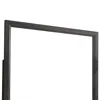 Shop Furnizzeme 39 Inch Contemporary Wooden Frame Mirror, Gray