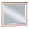 Furnizzeme 64 Inch Contemporary Style Wooden Frame Mirror, Rose Pink