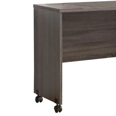 Furnizzeme Easy Mobility Stylish Return Table, Brown