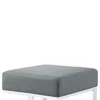 Furnizzeme Metal Counter Height Stool, Grey