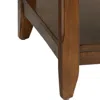 Furnizzeme Smart Looking Side Table, Walnut Brown