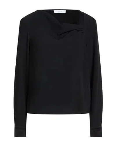 Furore Woman Top Black Size 6 Triacetate, Polyethylene