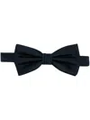 Fursac Adjustable Silk Bow Tie In Blue