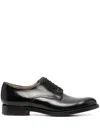 Fursac Almond-toe Derby Shoes In Black