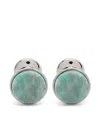 Fursac Amazonite Cufflinks In Green