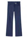 Fursac Bootcut Jeans In Blue