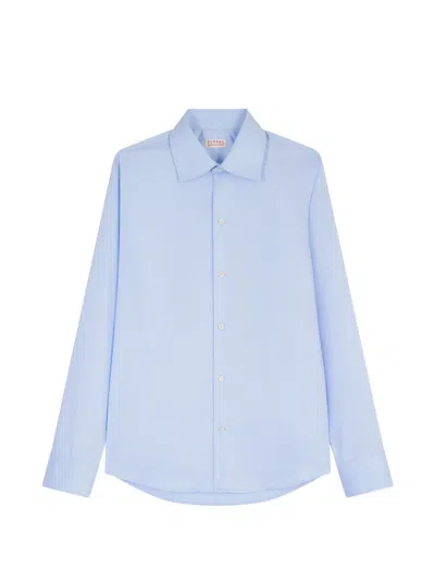 Fursac Buttoned Shirt In Blue