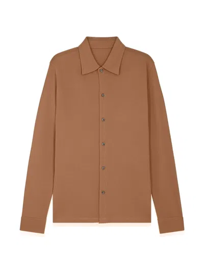 Fursac Buttoned Shirt In Brown