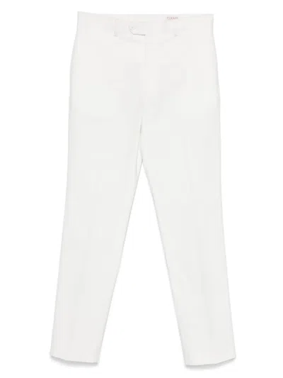 Fursac Button-fastening Chinos In White