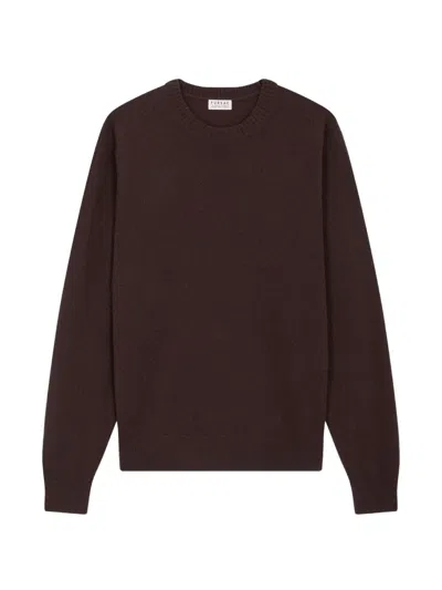 Fursac Kaschmirpullover Mit Rundem Ausschnitt In Black