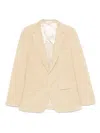 Fursac Corduroy Blazer In Neutral
