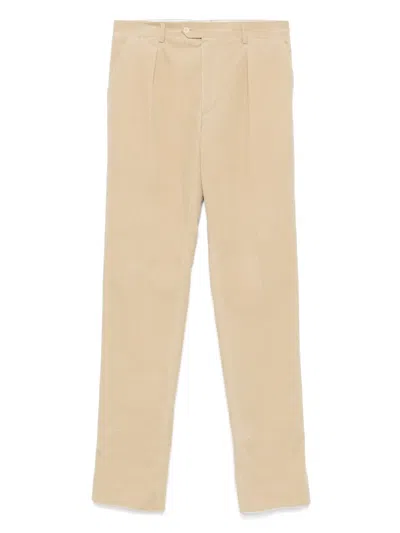 Fursac Corduroy Trousers In Neutral