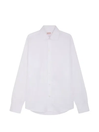 Fursac Cotton Long-sleeve Shirt In Neutral