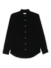 Fursac Cotton Shirt In Black