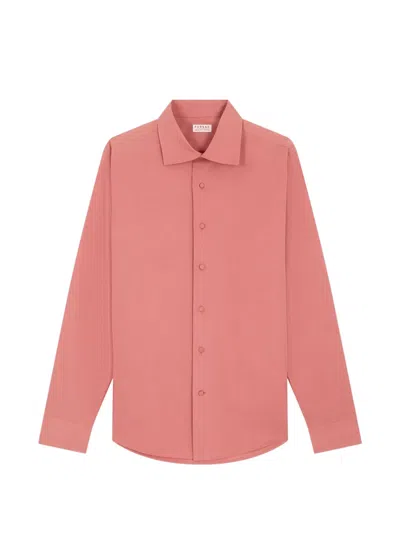 Fursac Cotton Shirt In Pink