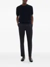 Fursac Cotton T-shirt In Black
