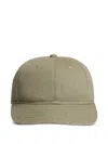 Fursac Embroidered Cap In Green