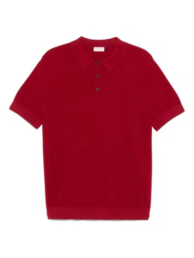 Fursac Fine-knit Polo Shirt