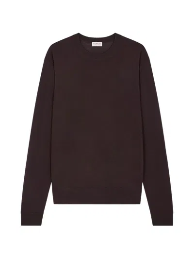 Fursac Fine-knit Sweater In Brown