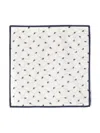 Fursac Graphic-print Silk Scarf In White