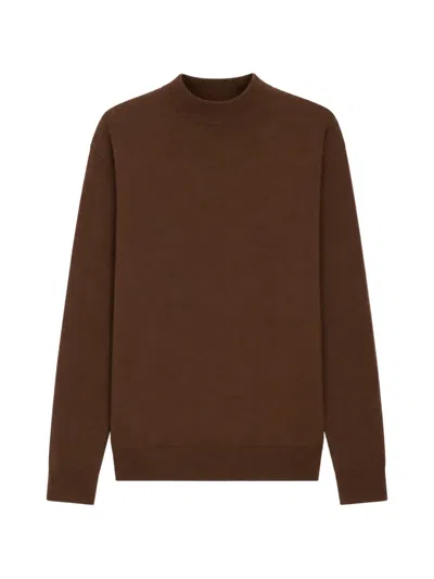 Fursac High-neck Knit In Brown
